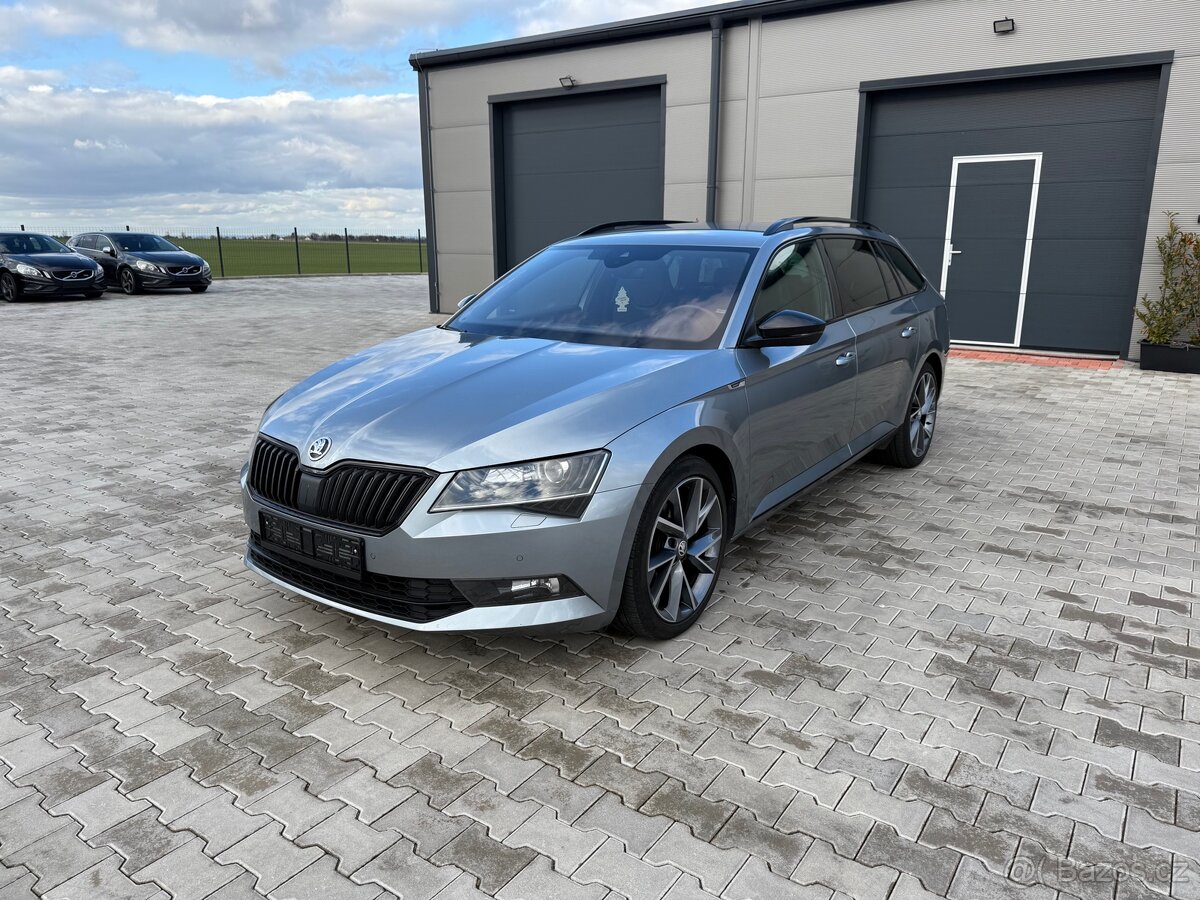 PRODÁNO Škoda Superb Sportline 2018 2.0TDi 140kw DSG