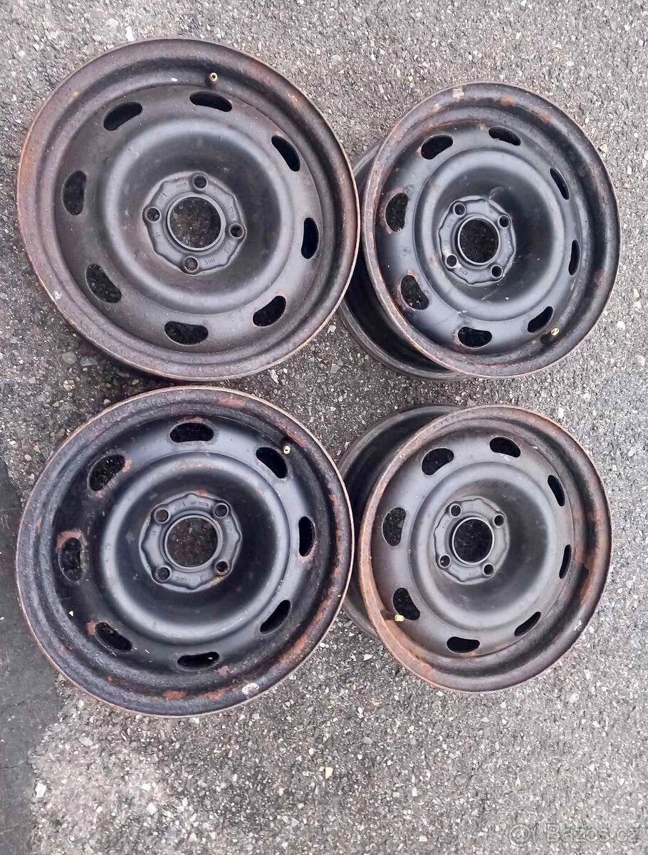 Plechové disky 4x108 R15
