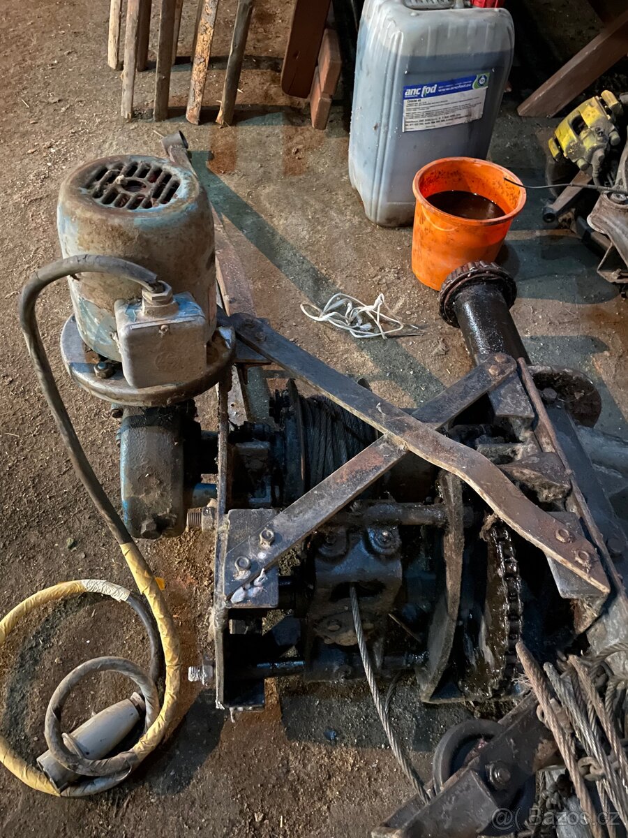 Elektrický naviják 400v