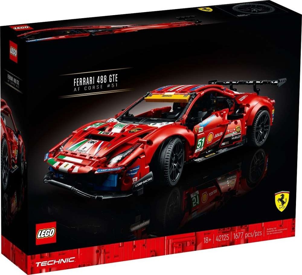 LEGO Technic 42125 Ferrari 488 GTE