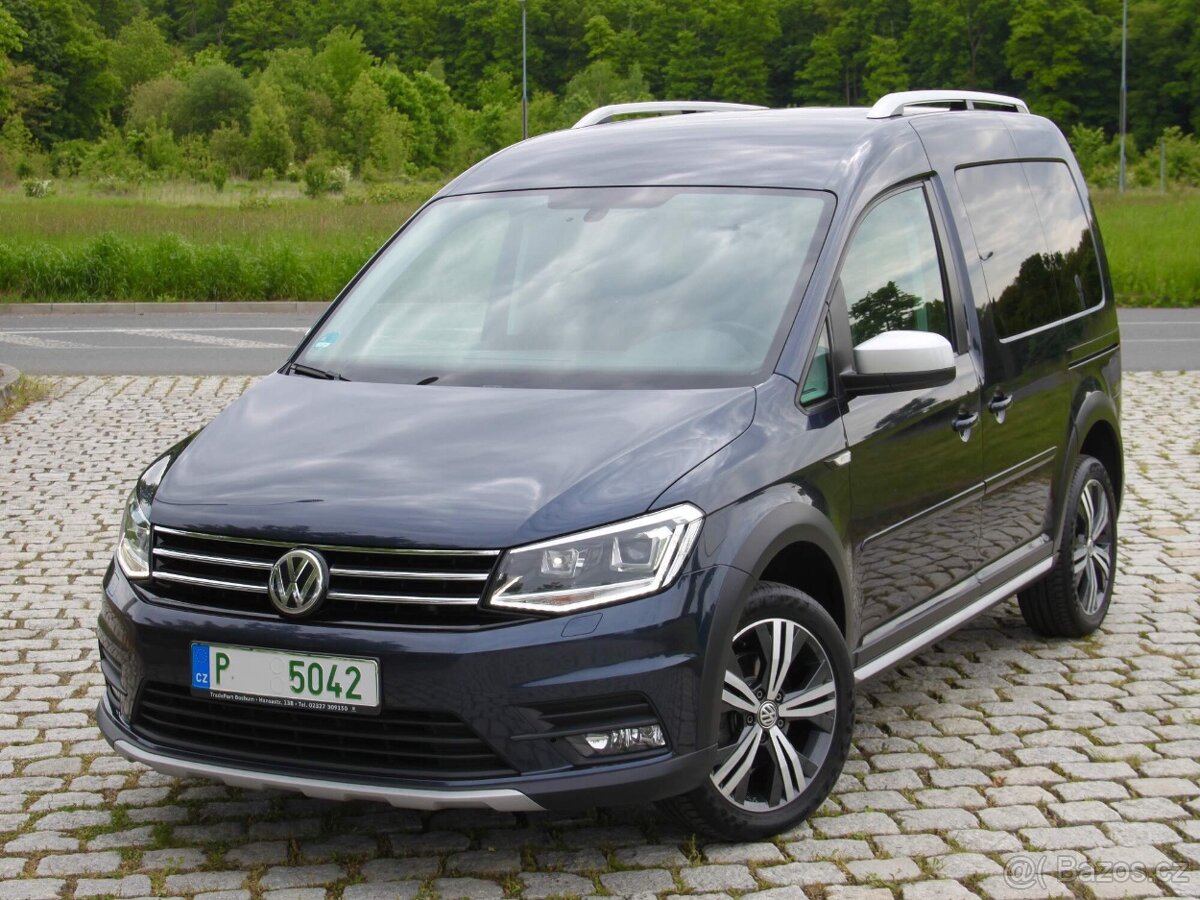 VW CADDY, 1.4TGI, ALLTRACK,Bi-Xen+LED,Navi,TAŽNÉ,ACC,2018