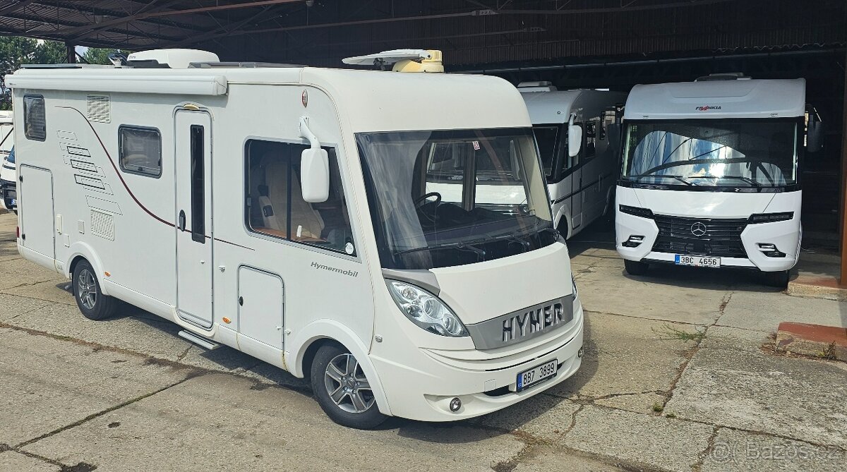 3,0 mjet Iveco motor HYMER Obytné auto 3,5t 2013 vybavené
