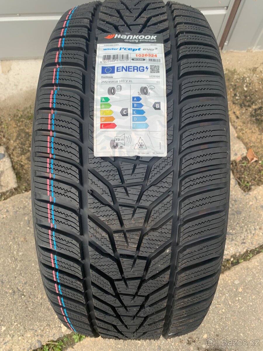 Nová zimní pneu Hankook Winter Icept evo3 255/45R18 103V
