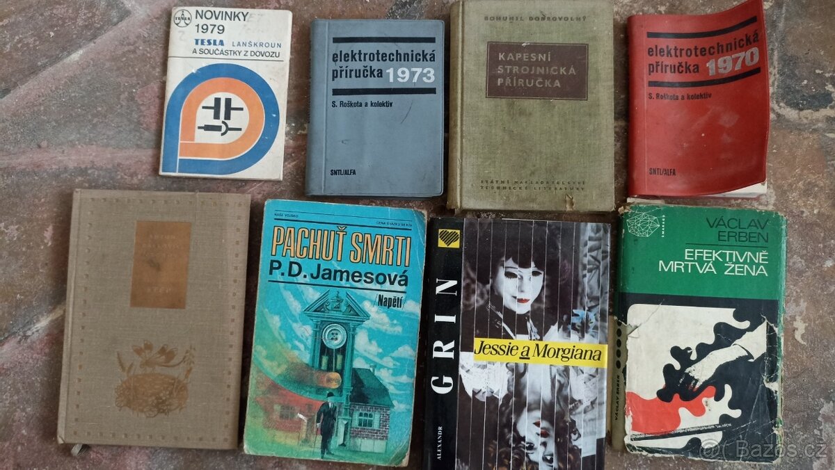 2.Mix knih, 30 kč/kus