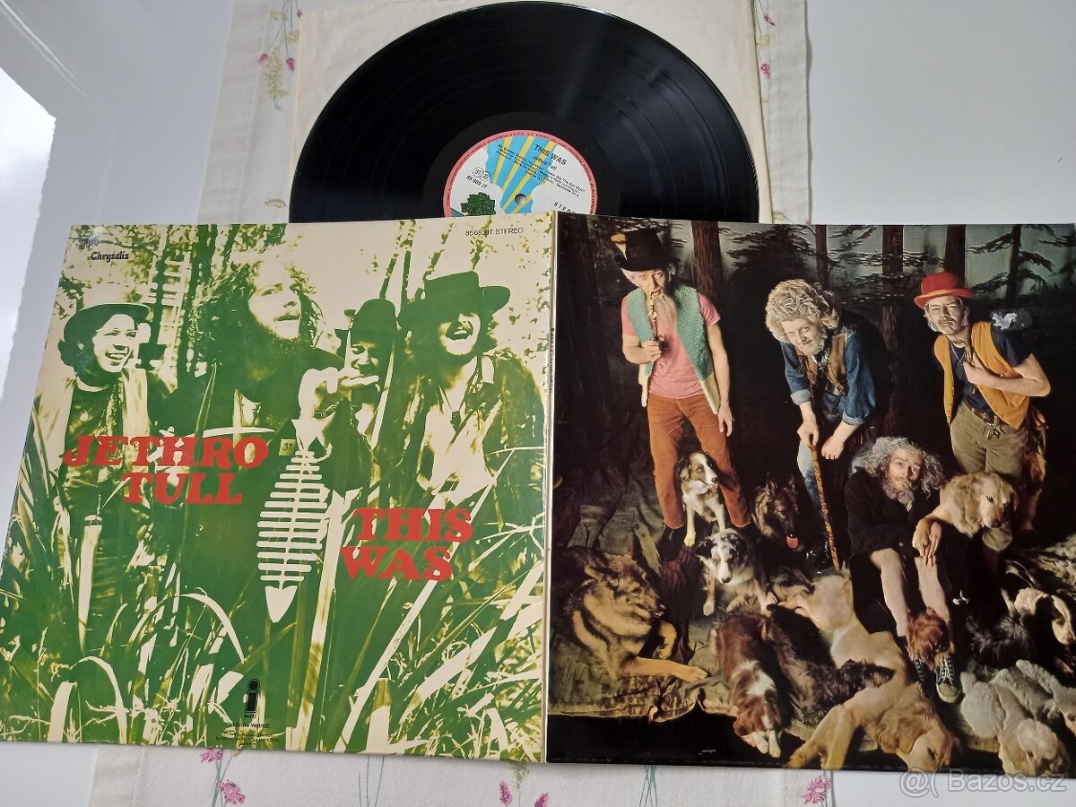 JETHRO TULL „This Was „ /Chrysalis 1968/ rozkl.ob- skvely st