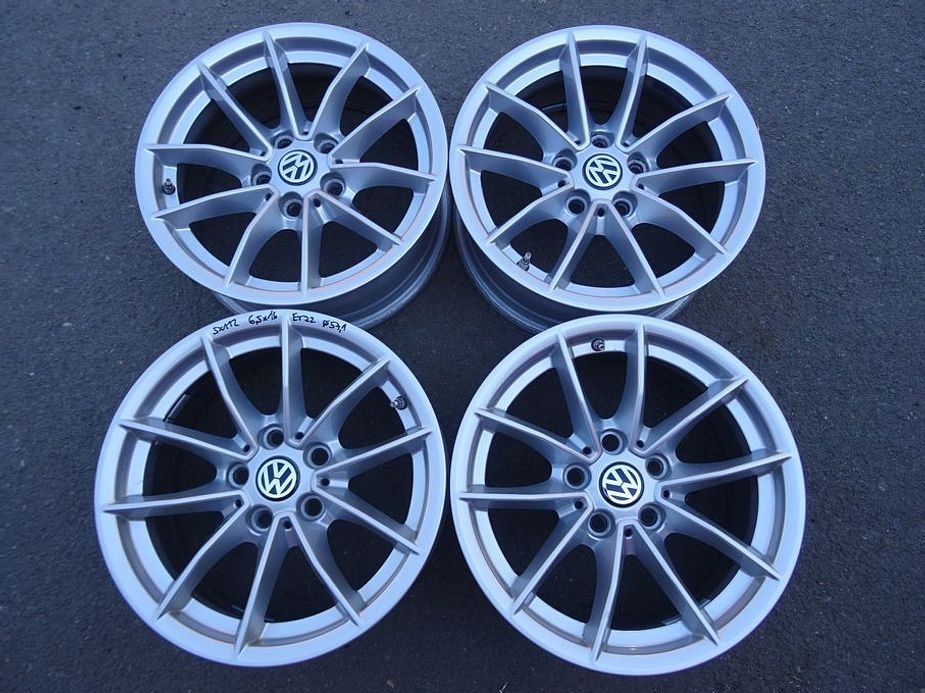 Alu disky Volkswagen 16", 5x112, ET 22, šířka 6,5J