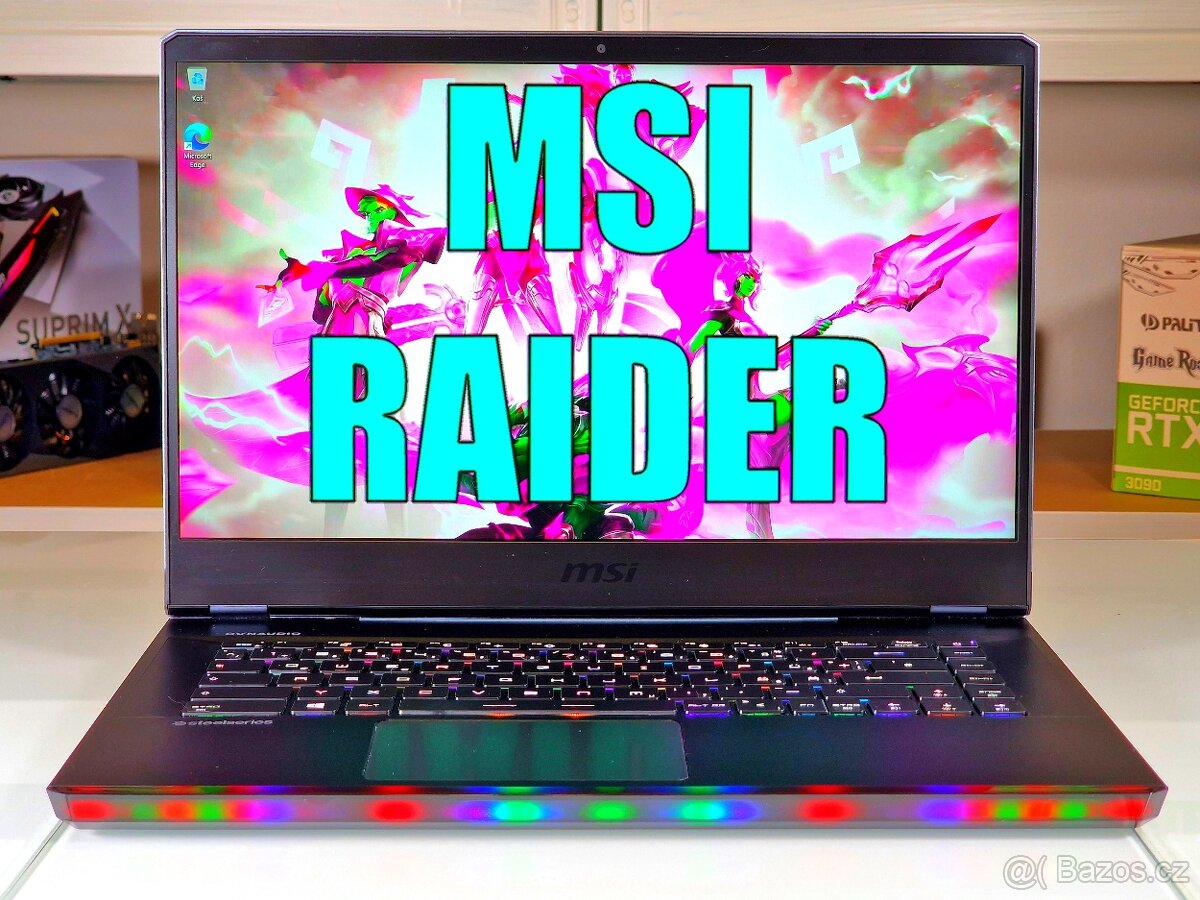 Herní notebook MSI RAIDER GE67 HX | i7-12800HX | QHD 240Hz