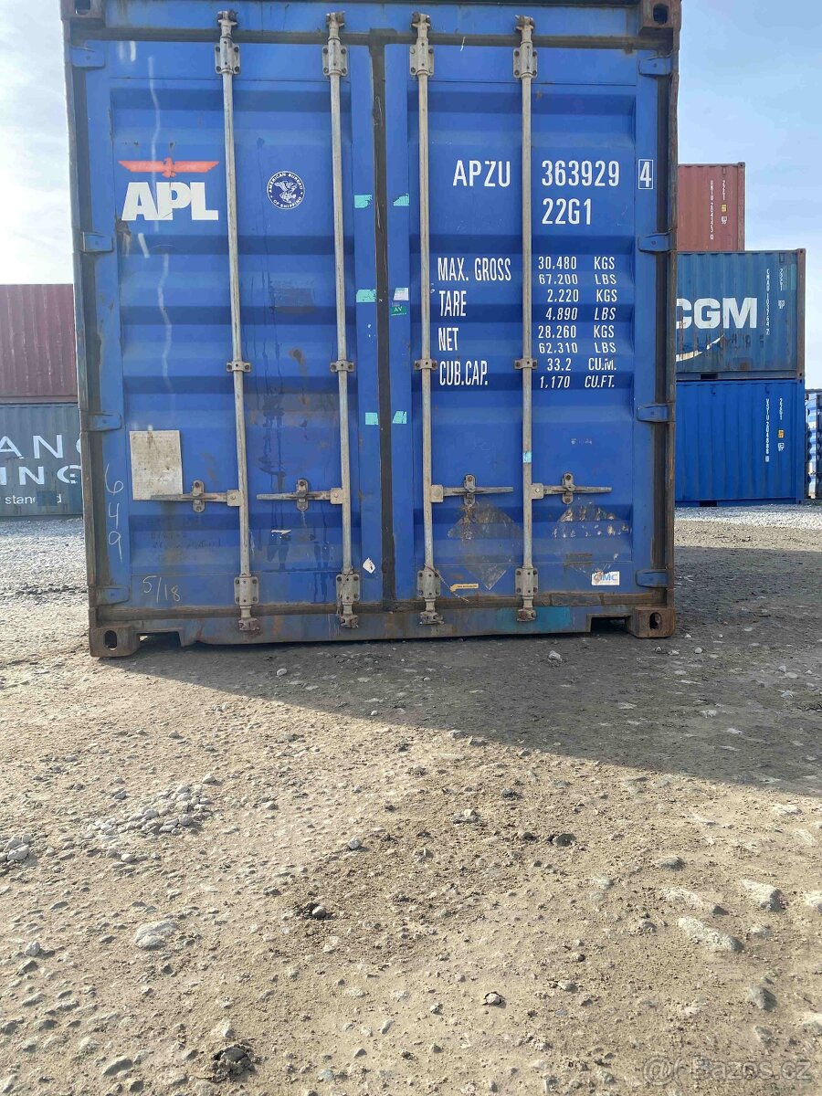 Prodám 6m lodní kontejner 20 GP (6m)