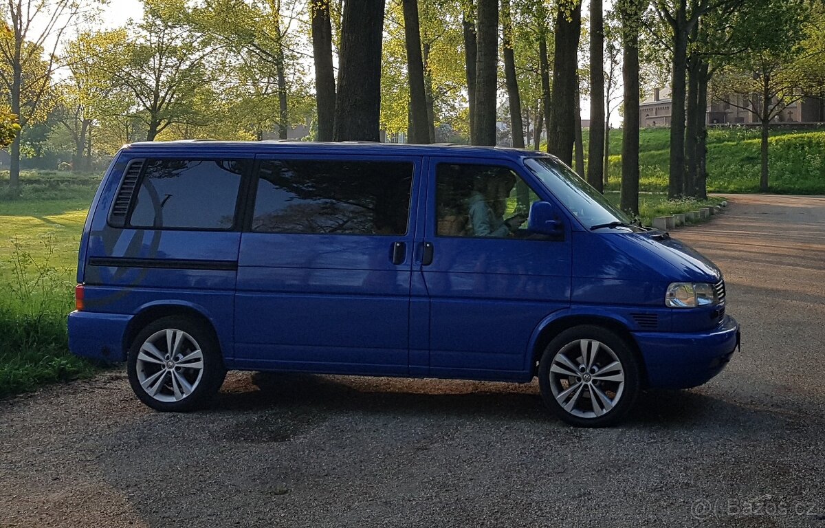 VW T4 Multivan, 2.5i 85 kW, LPG, rok 2003, 7 míst