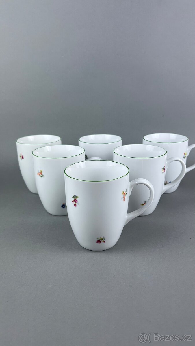 Sada porcelánových hrníčků, NOVÁ, porcelánové hrníčky