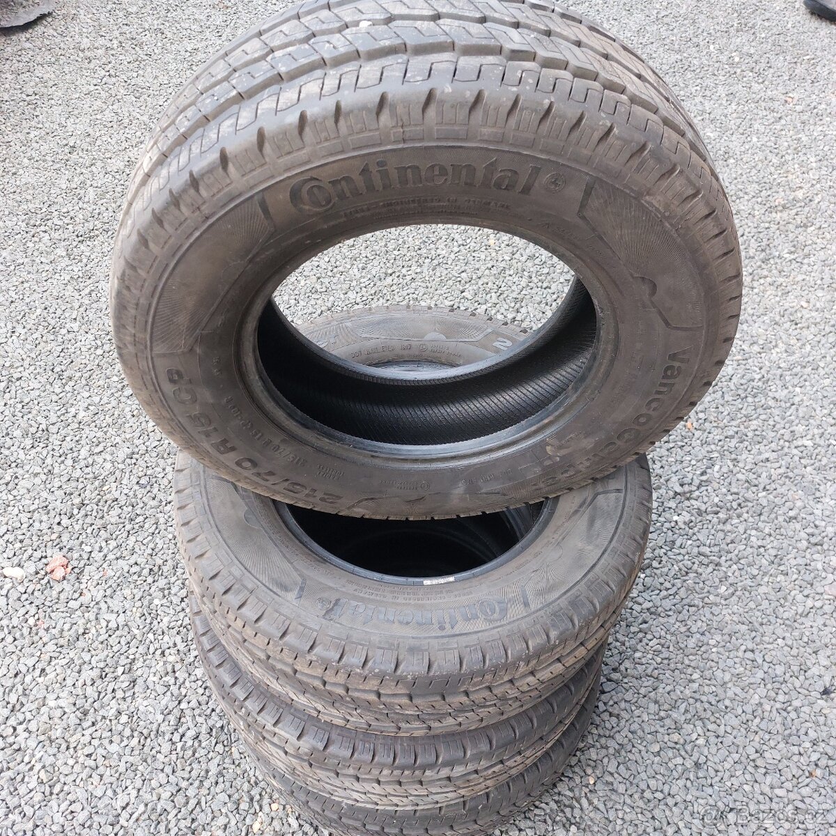 4xContinental vancoCamper-215/70r15CP, Ducato,Boxer, Jumper
