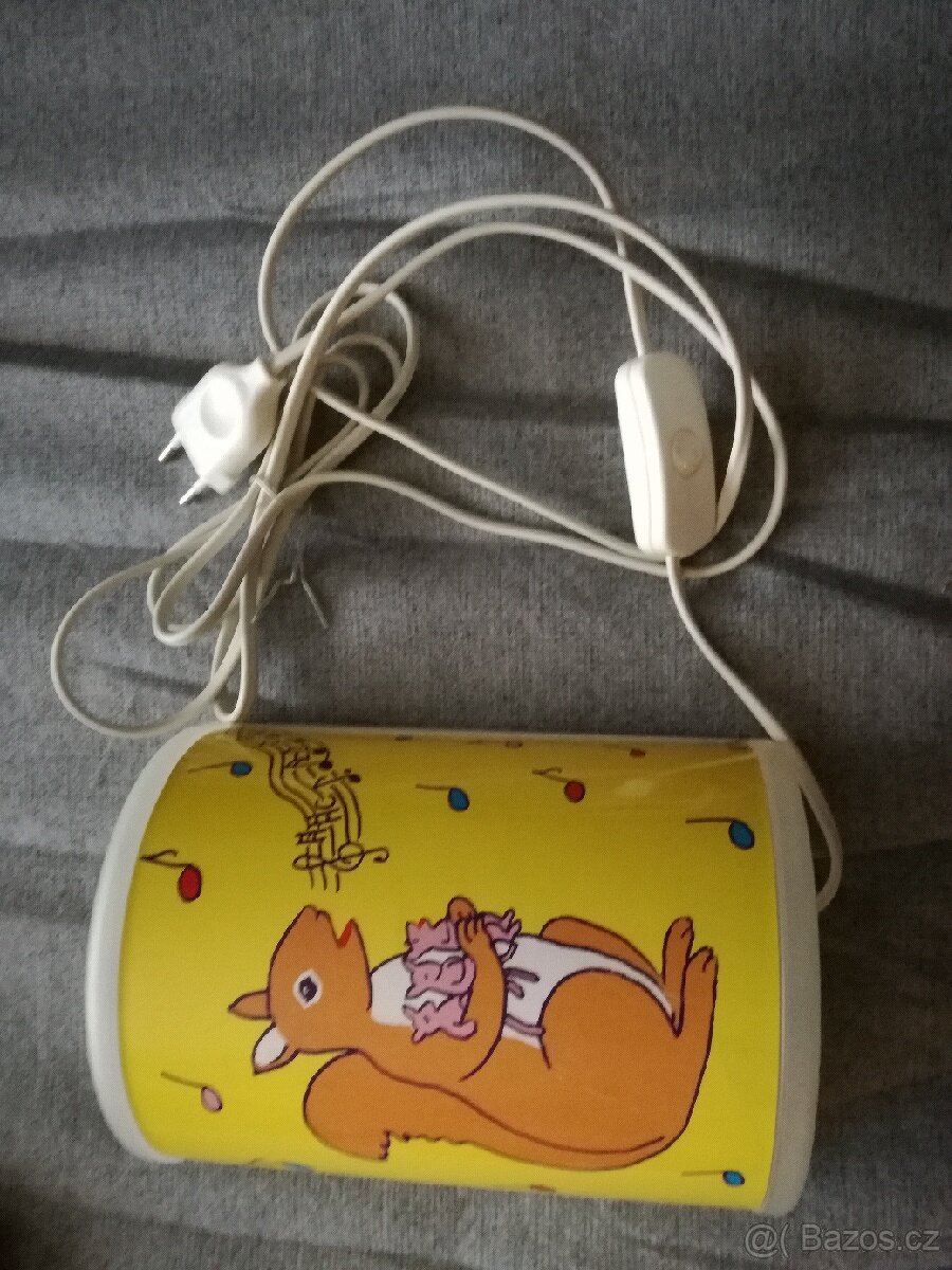 Dětská nástěnná lampička