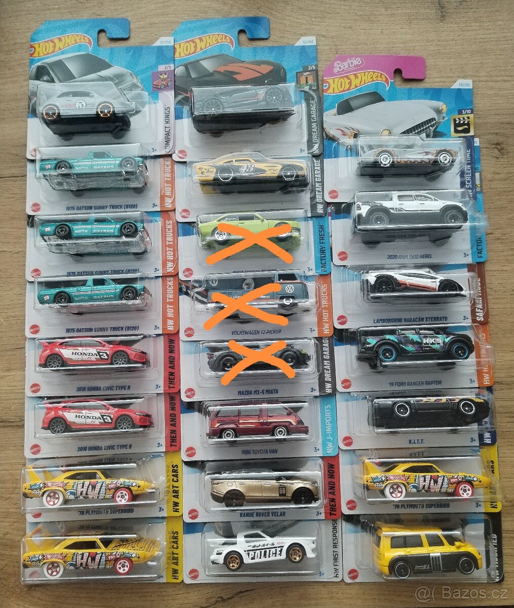 Hot wheels Mix.