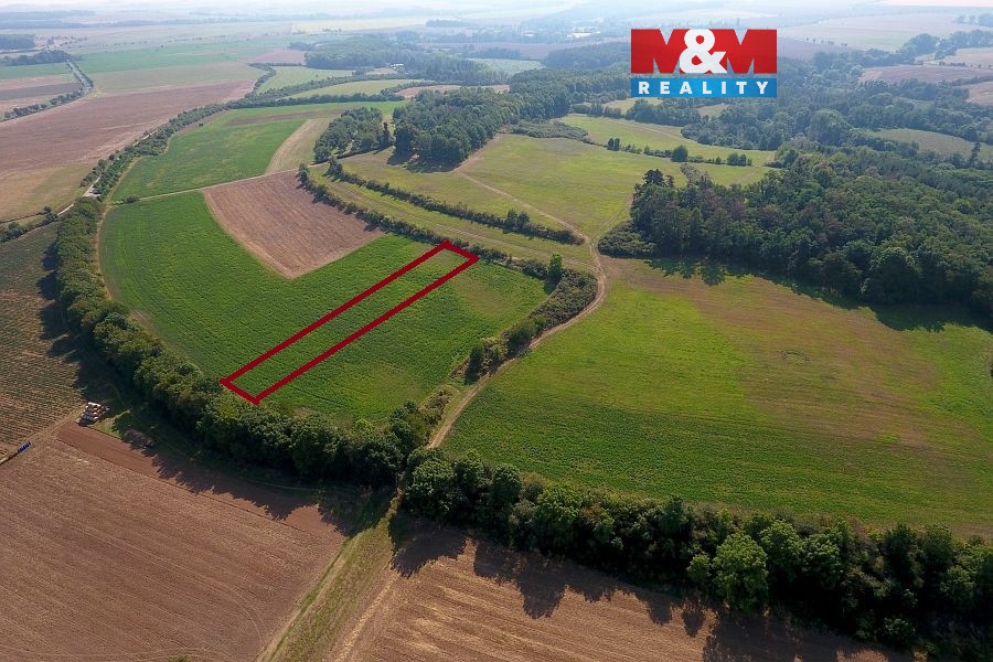 Prodej pole 1/3, 2320 m², Kouřim