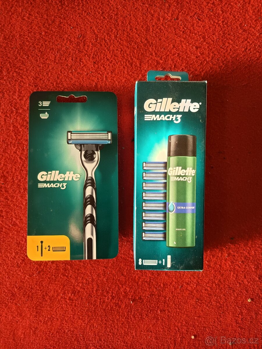 Holící strojek Gillette Mach3