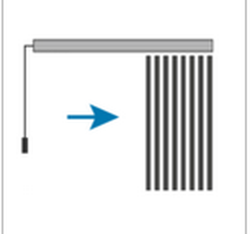 Profil vertikální žaluzie