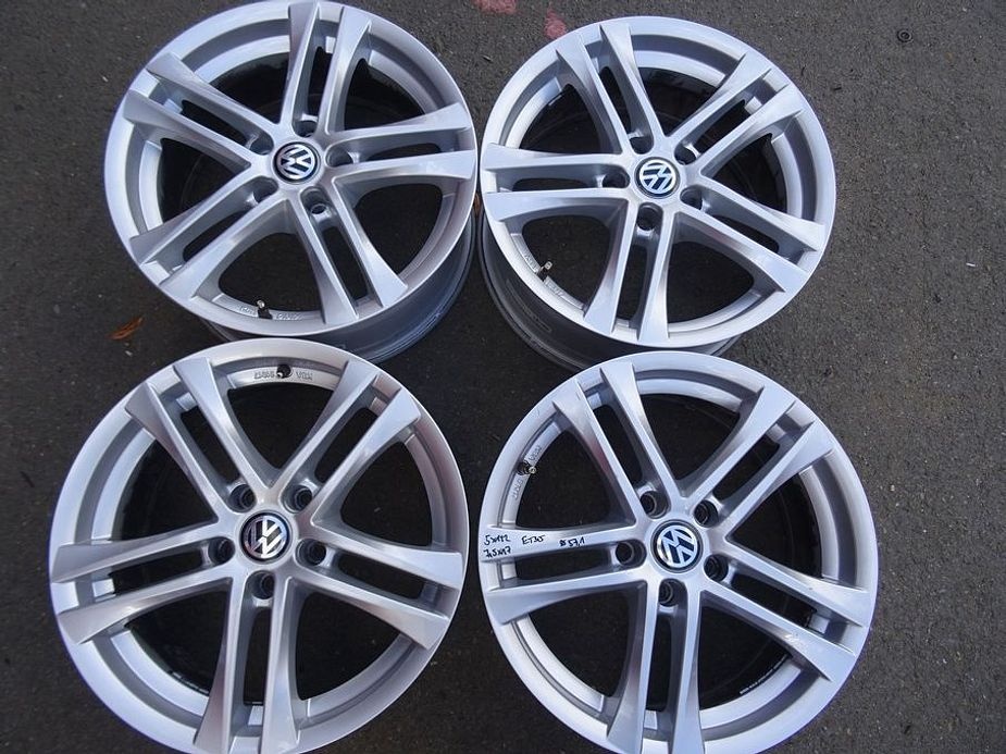 Alu disky na VW, Škoda, 17", 5x112, ET 35, šíře 7,5J