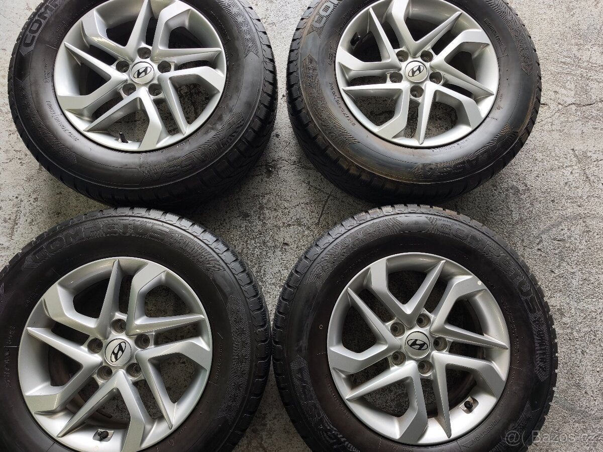 Alu kola 5x114,3 r16 na Hyundai TUSCON pneu 215/70 r16