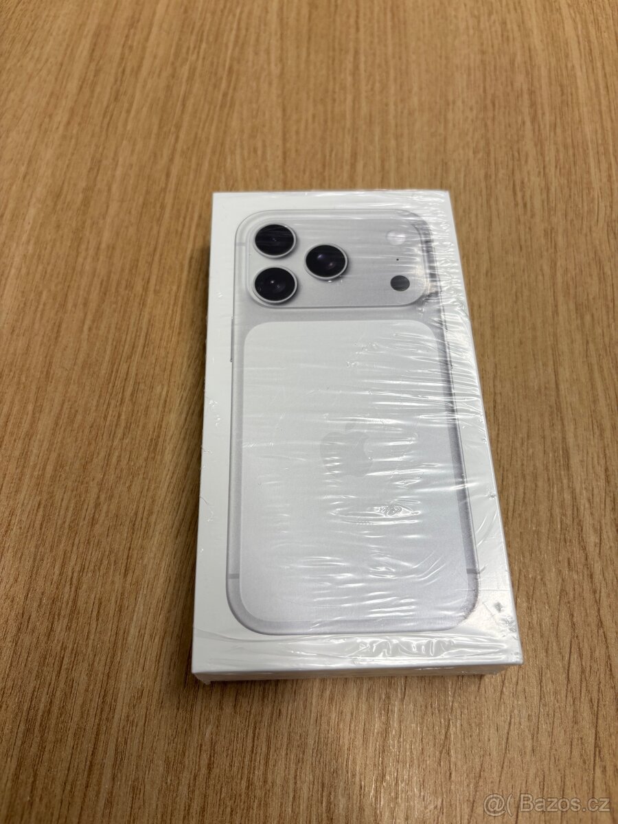 Nový nerozbalený Iphone 17 Pro - 256GB – stříbrný