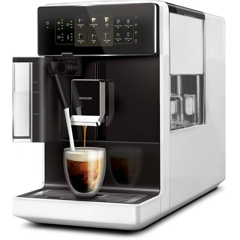 Espresso Sencor SES9301WH, bílá