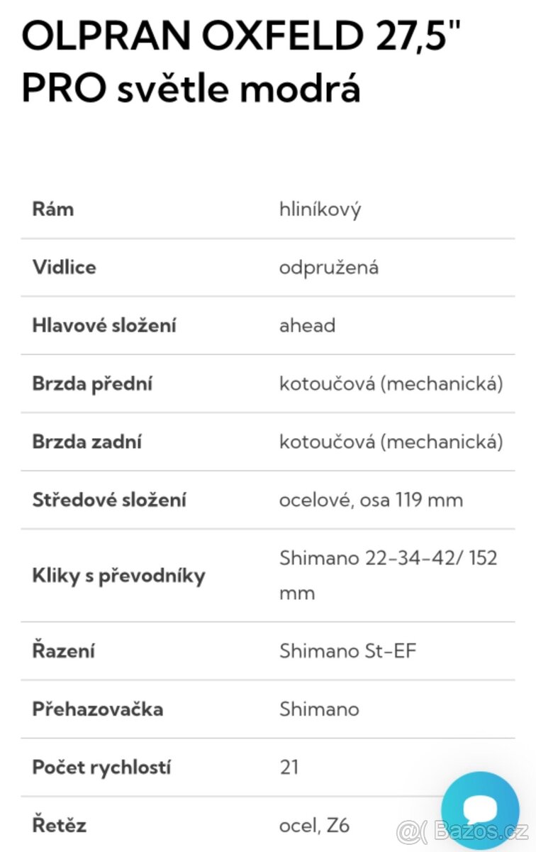 Kolo Olpran Oxfeld 27, 5