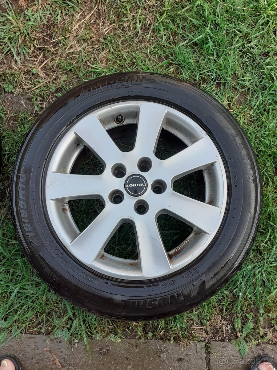 Sada kol Ford galaxy letní 215/55 R16