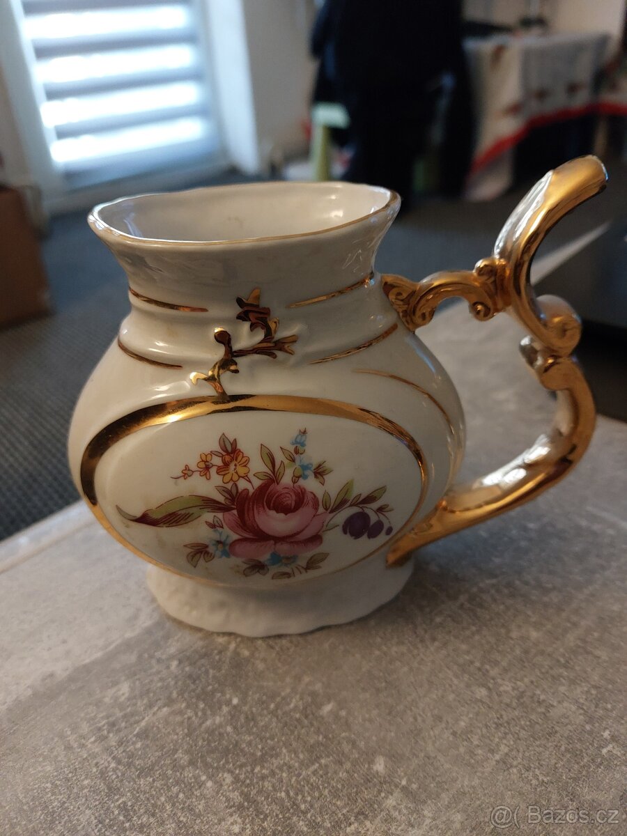 Porcelánová konvička – JONE, Czechoslovakia