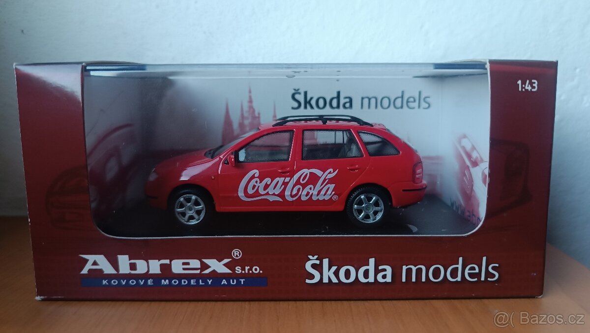 Škoda Fabia I Combi coca colla Abrex 1/43