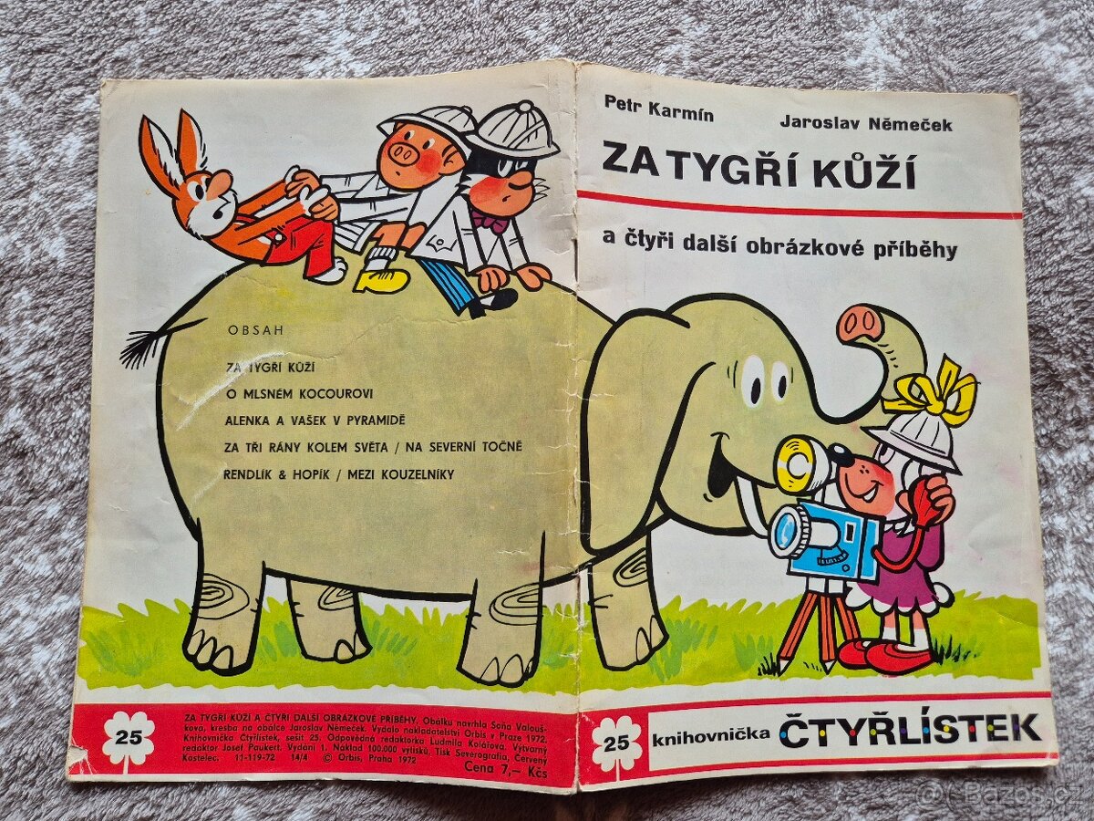 Čtyřlístek č.25 ZA tygři kůži