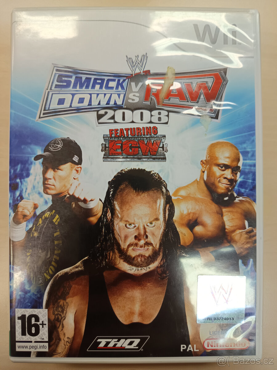 Wii Smack Down vs Raw 2008