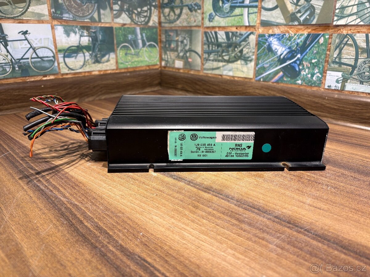 Originál DSP zesilovač NOKIA + CD měnič = Passat B5 a