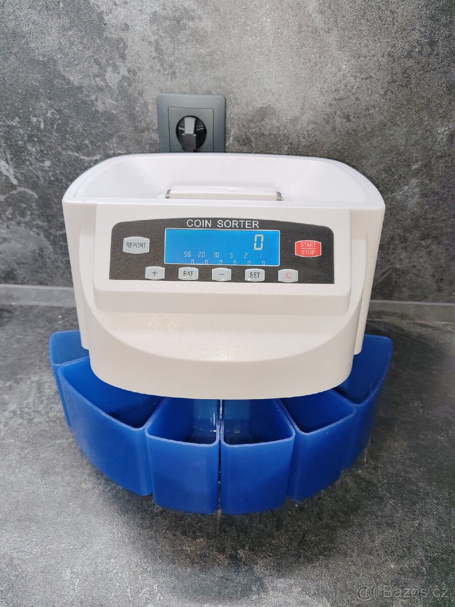 Počítačka - třídička mincí CZK