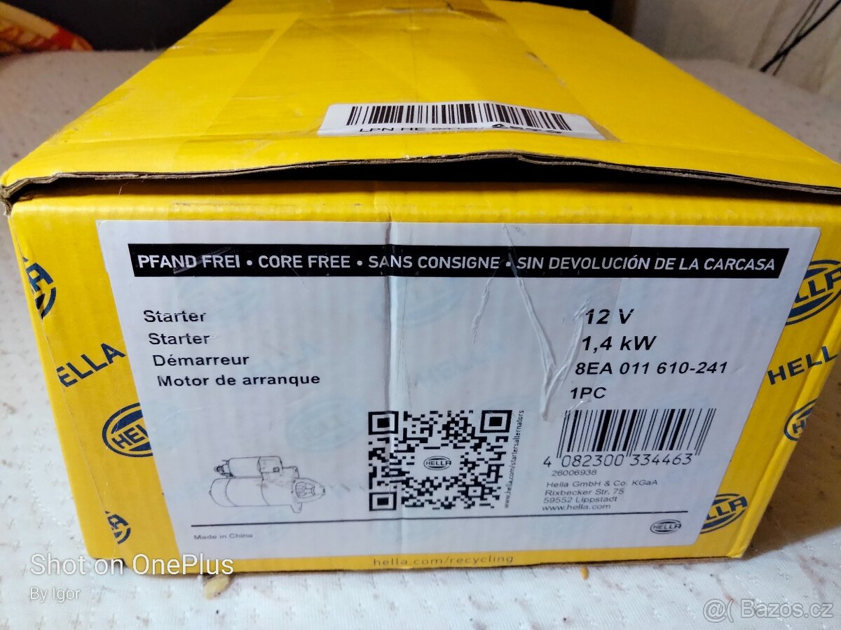 STARTÉR Hella 8EA 011 610-241