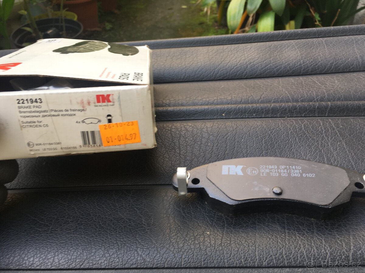 Brzdové desky Citroen C5