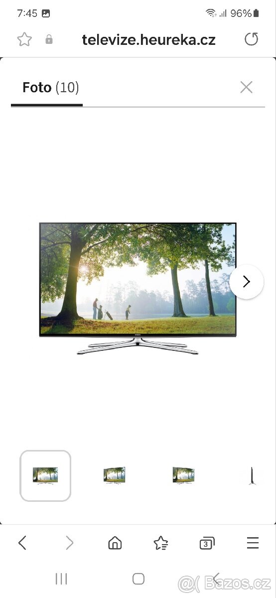 TV Smart Samsung 60palců
