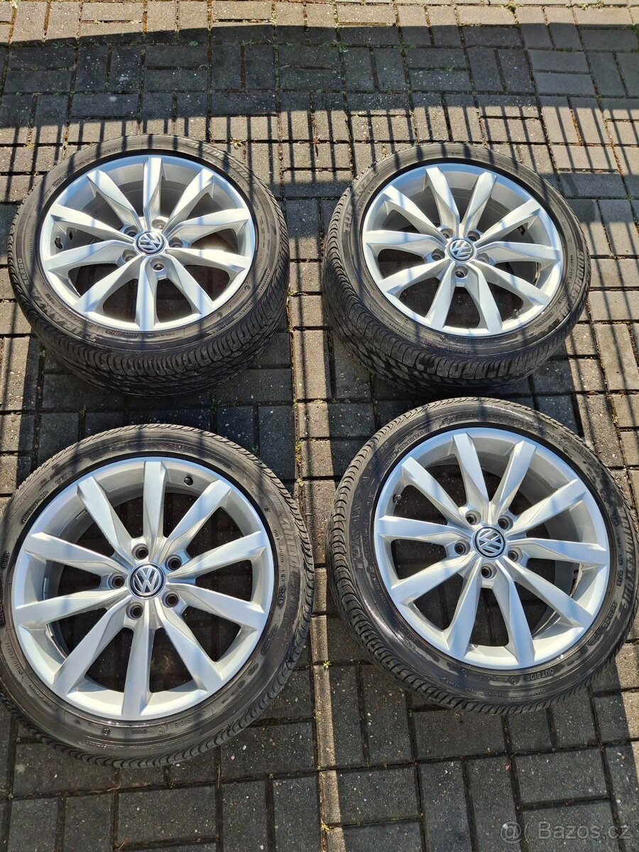 Alu disky VW R17 ozn. 7.0Jx17H2 ET49