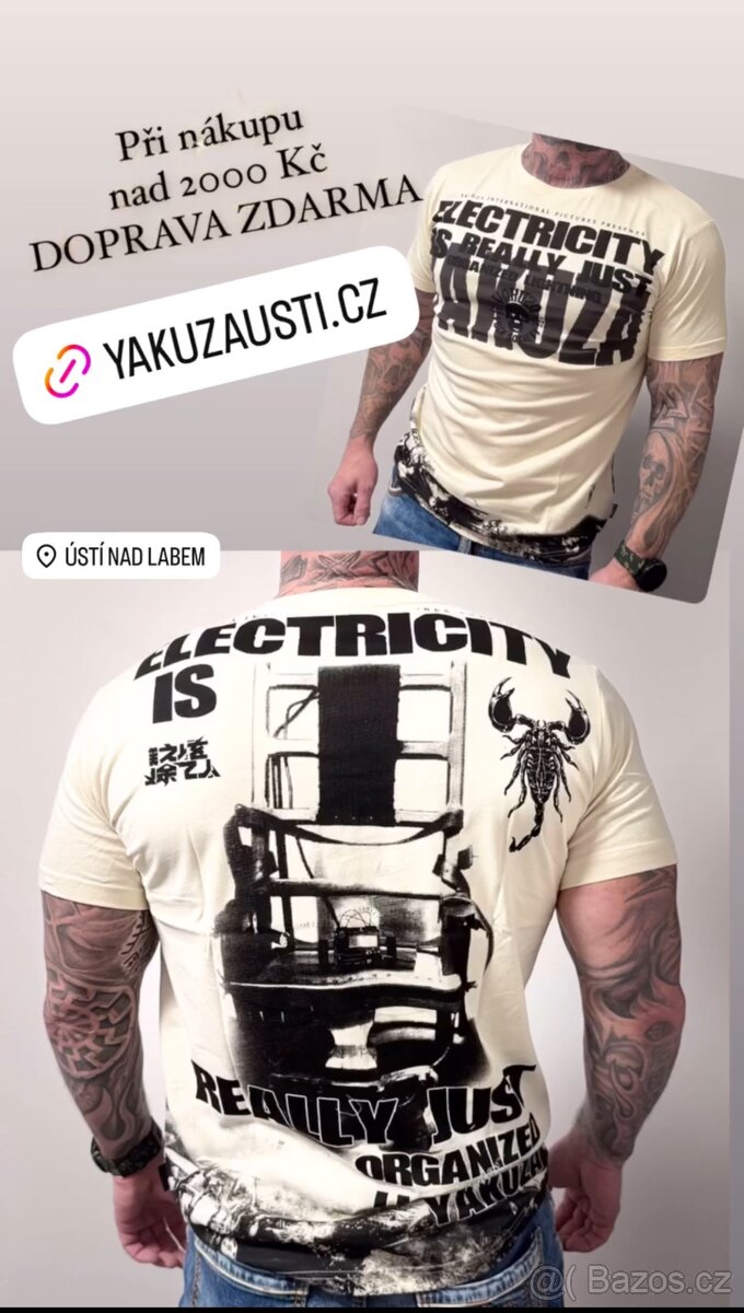 Nové triko Yakuza vel. 2XL