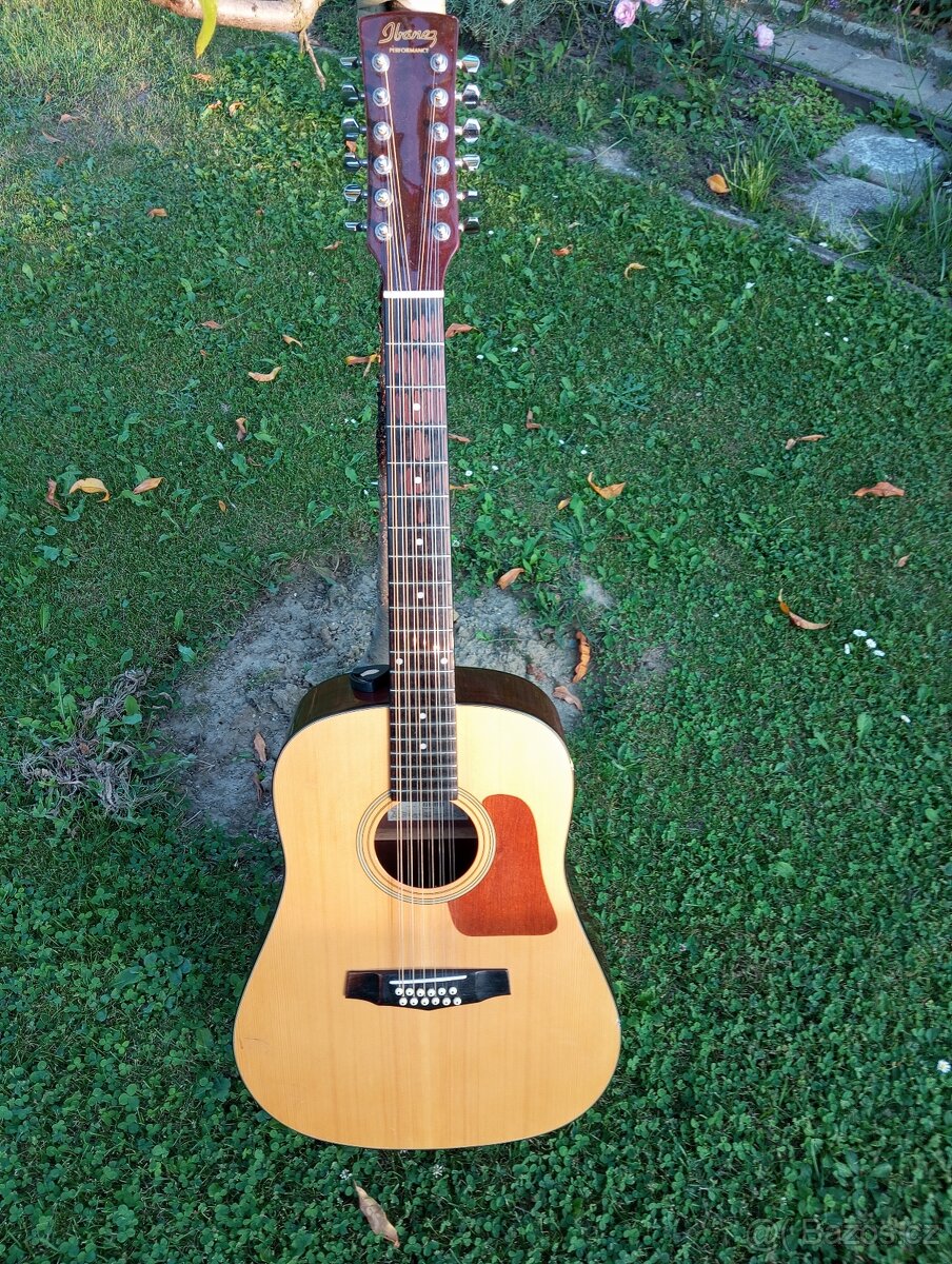 Prodám 12 strunou kytaru Ibanez