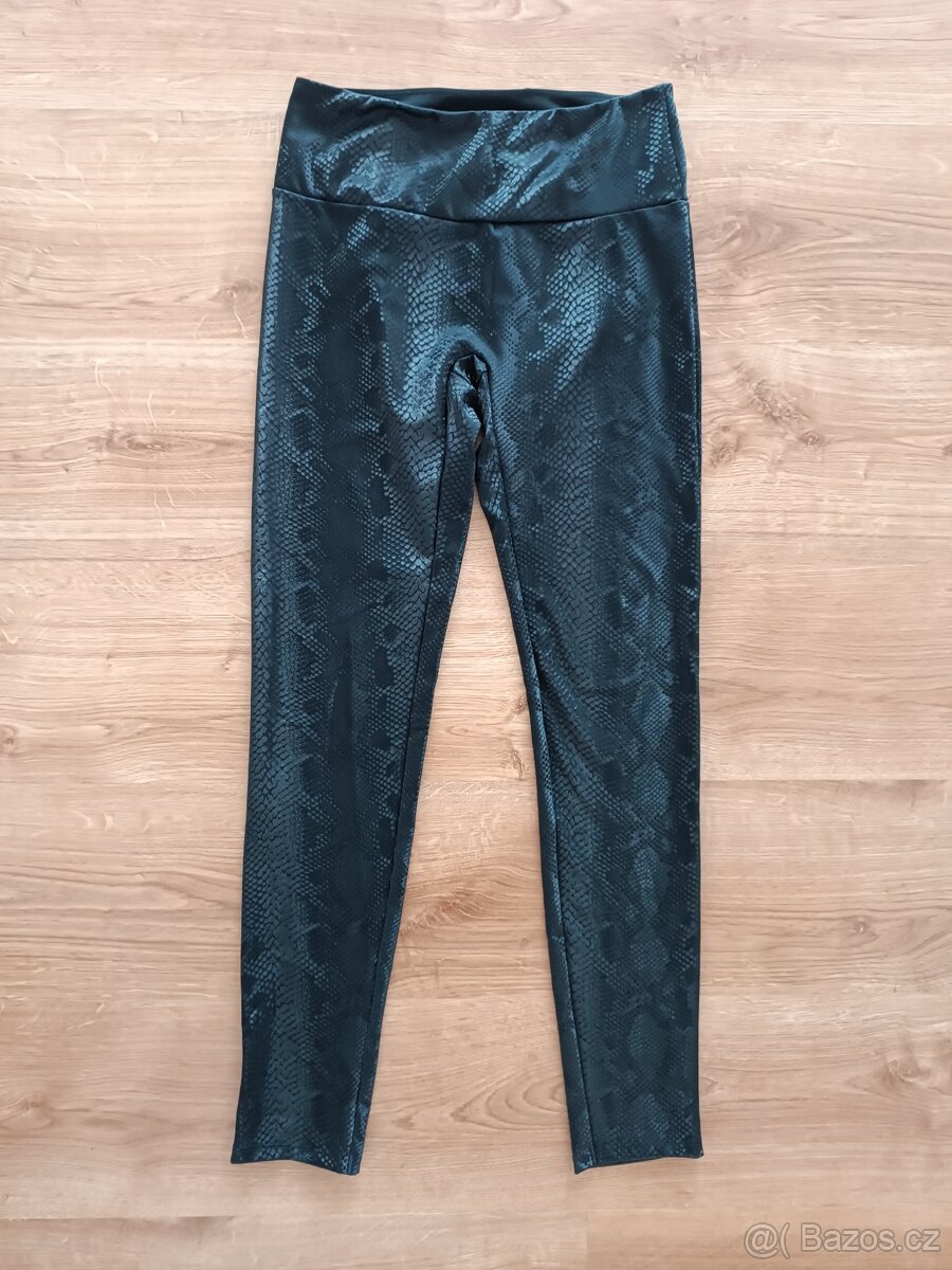 Koženkové kalhoty Calzedonia