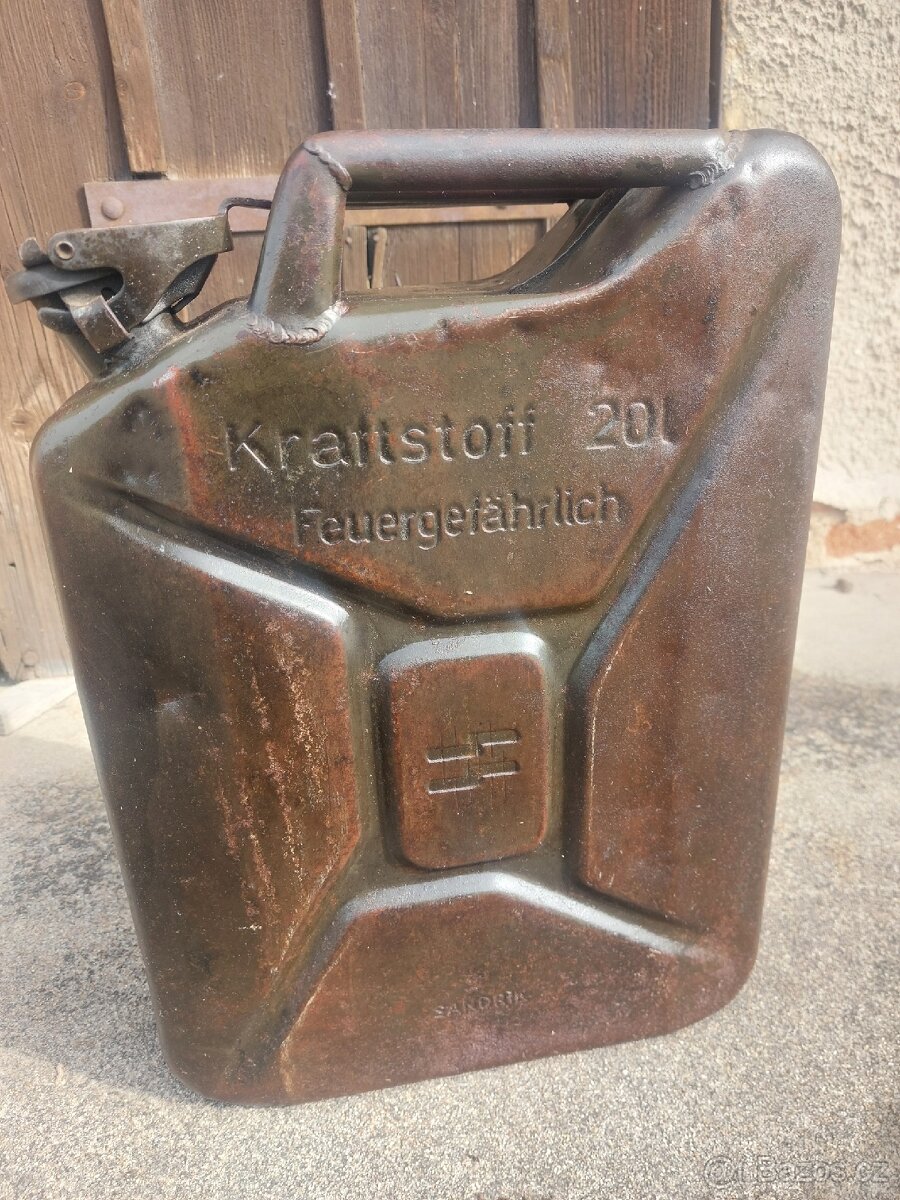 Wehrmacht, kanystr ss lezaty, original