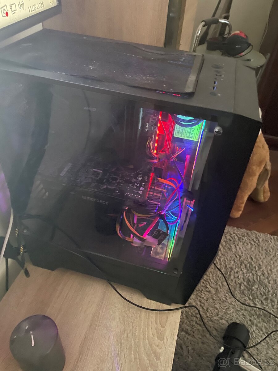 Prodám herní pc + volant logitech g29