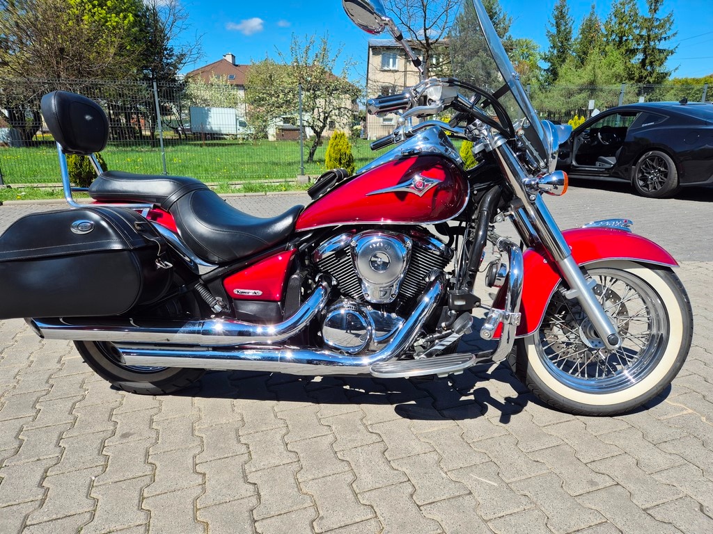 17000 km kawasaki vn 900 clasic 2008