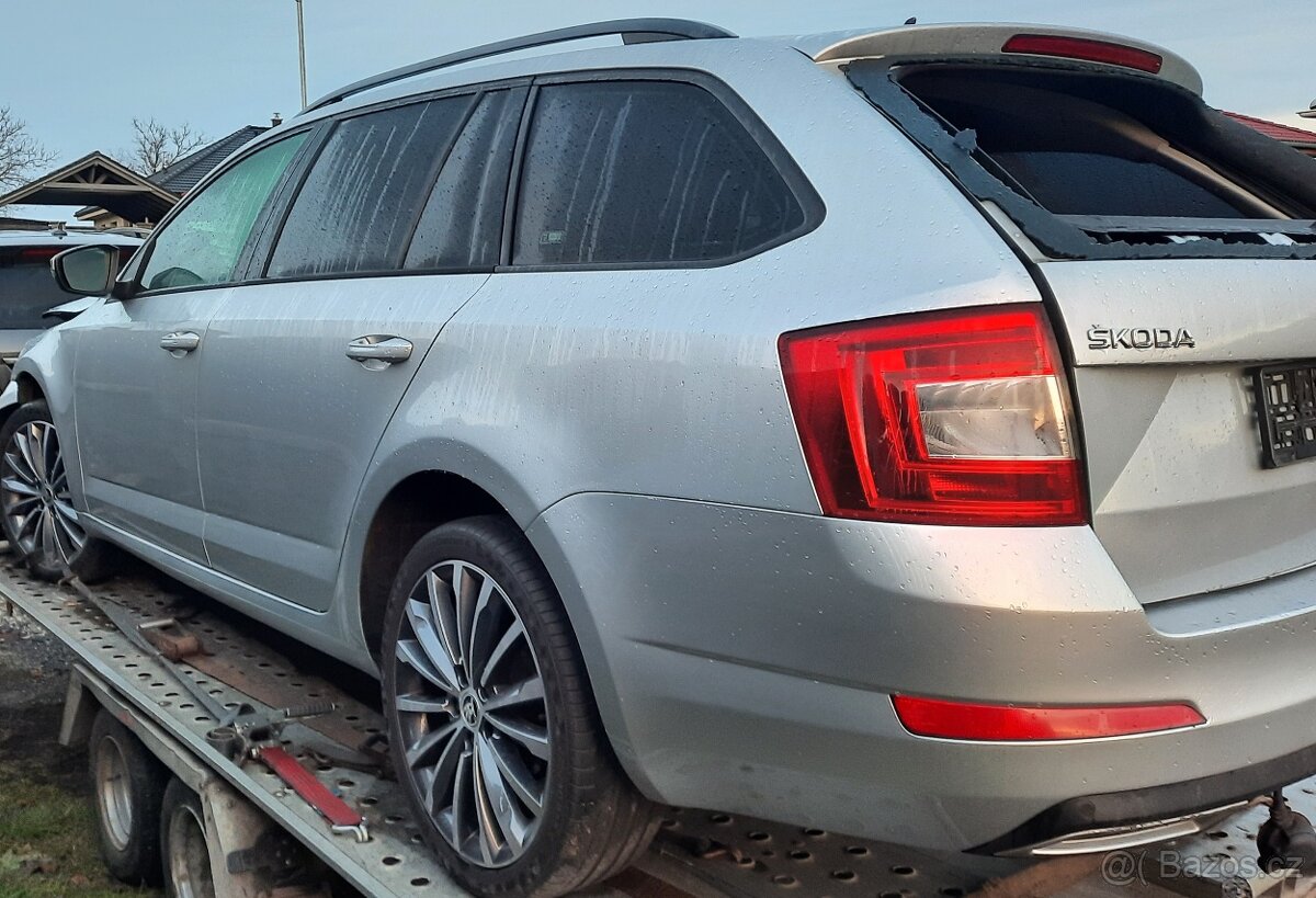 nd z škoda octavia 3 110kw stříbrná bílá sahara modrá