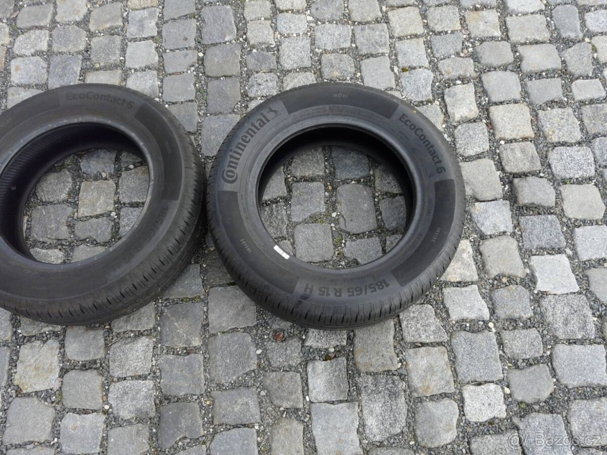 LETNÍ PNEU NOVÉ CONTINENTAL 185/65R15
