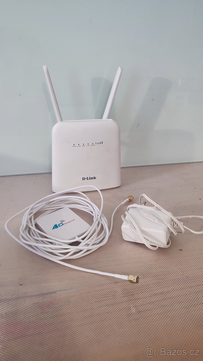 SIM router D-Link DWR-960 + LTE anténa – internet přes SIM k