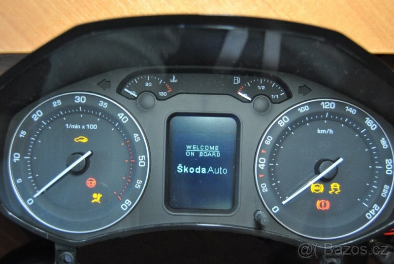 Octavia 2 maxidot budíky 1Z0920842D, diesel, PIN, 0km
