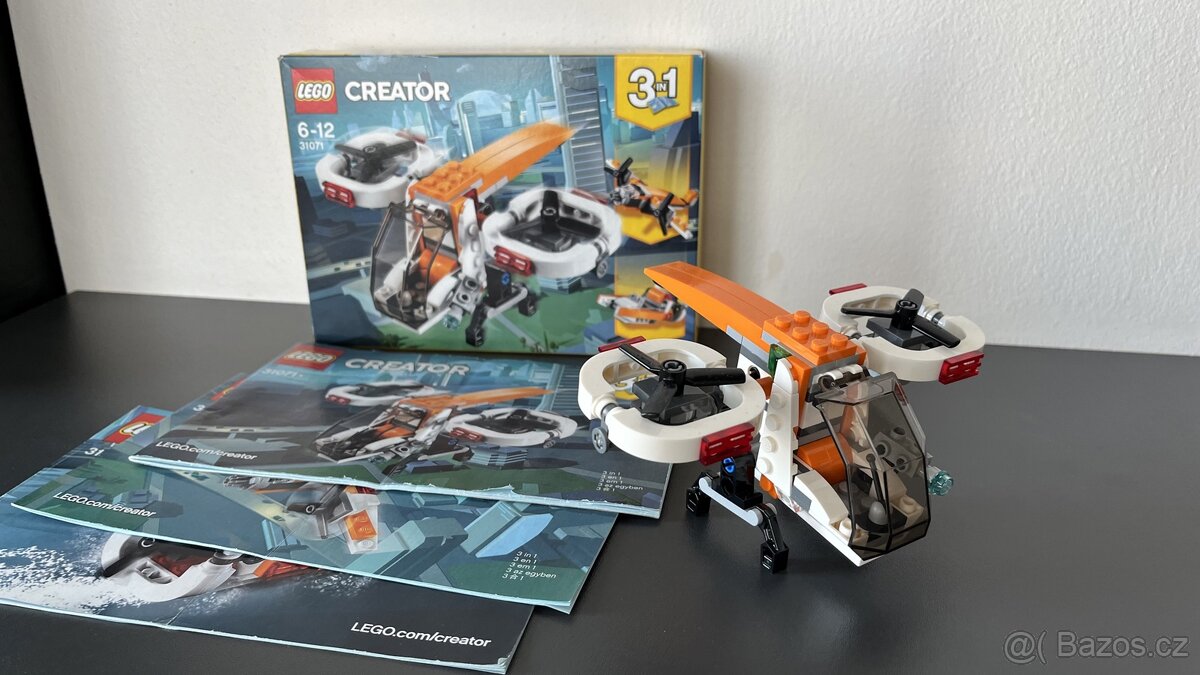 LEGO Creator 3v1 31071 Dron Průzkumník