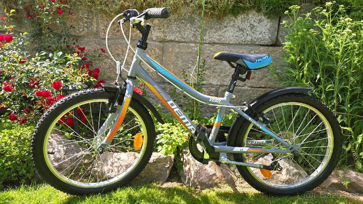 Dětské kolo 20" Dema Vega 4-9let postava 100-135cm.