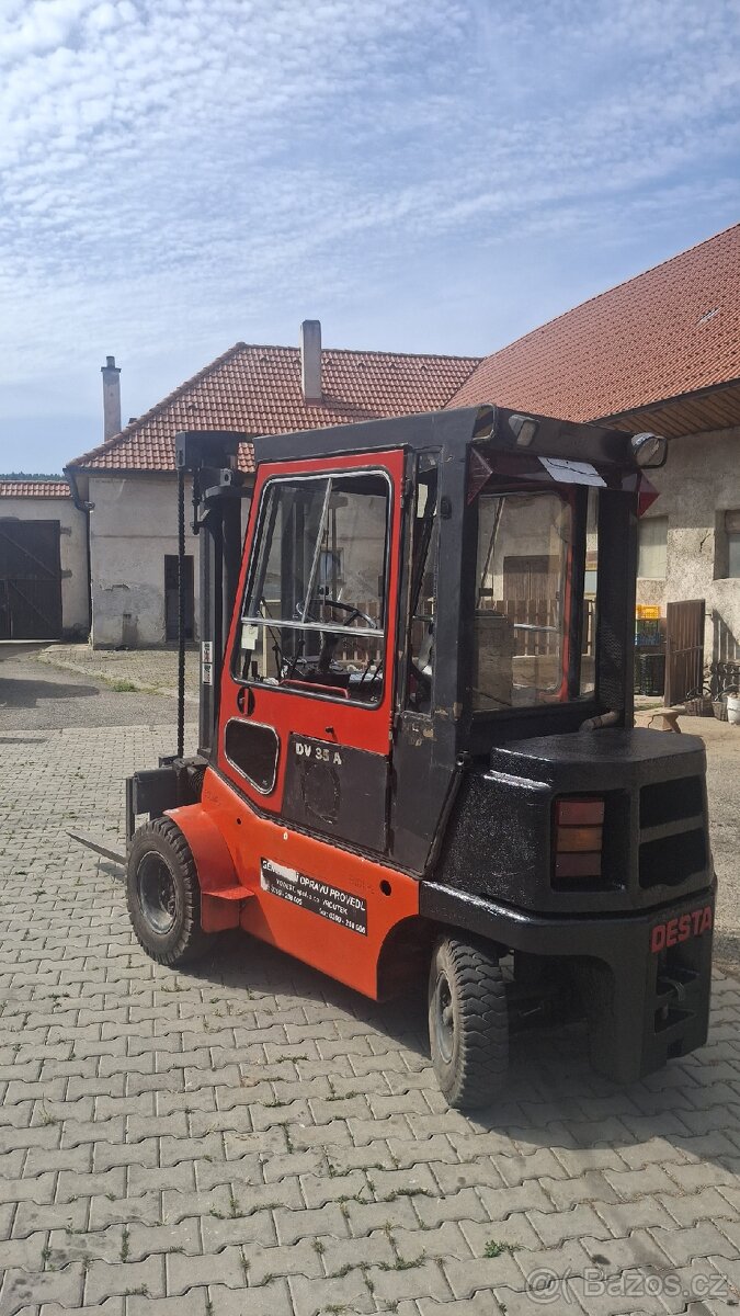 Prodám VZV terenni vozík desta nosnost 3,5t