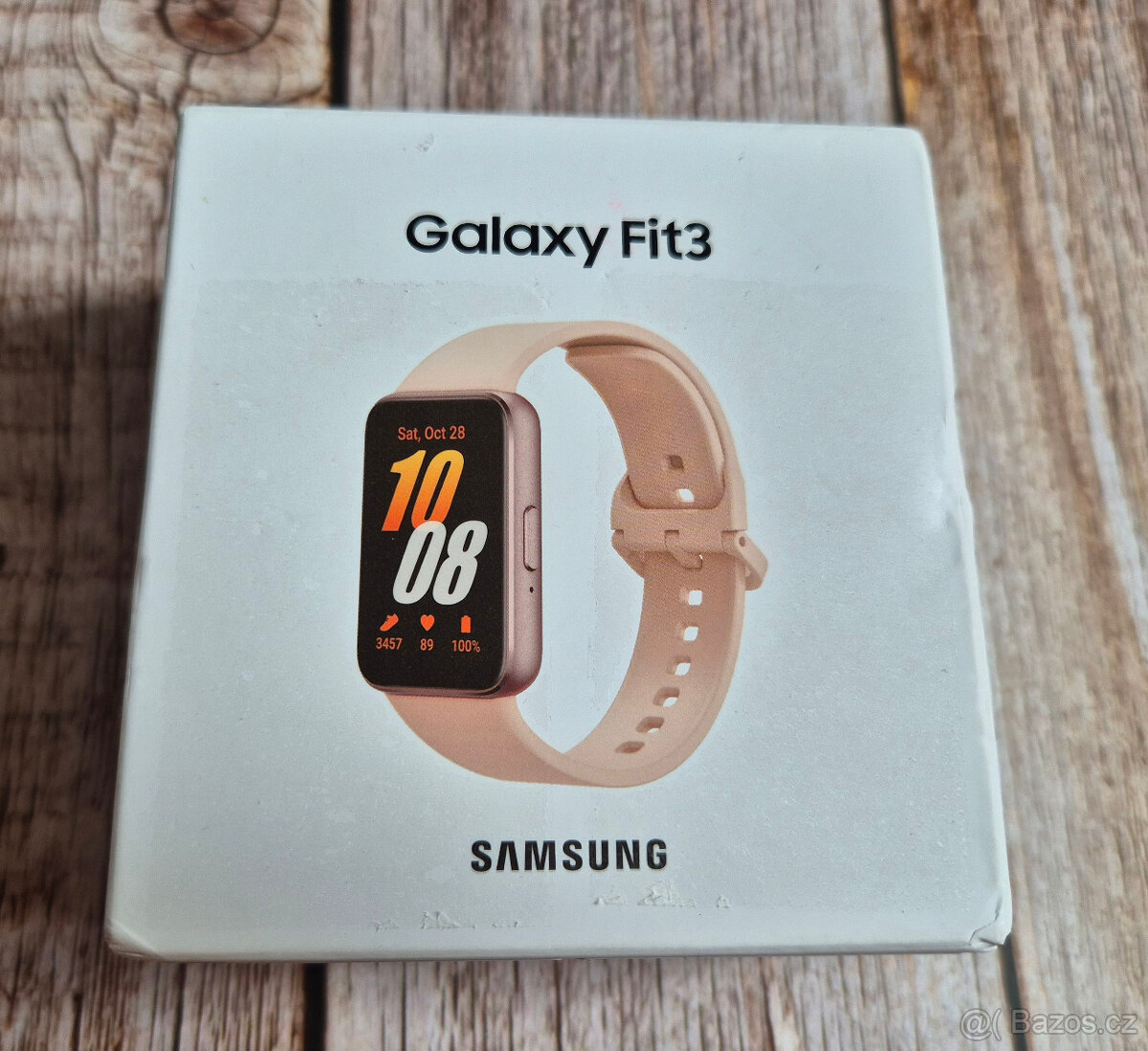 NOVÉ chytrý náramek Samsung Galaxy Fit 3, růžová barva